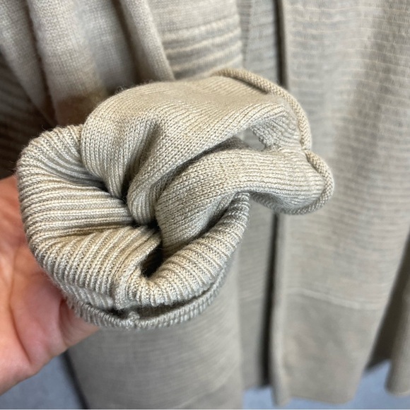Lululemon Sit in Locus Wrap II Heathered Sandlot Merino Wool Cardigan - Picture 9 of 12